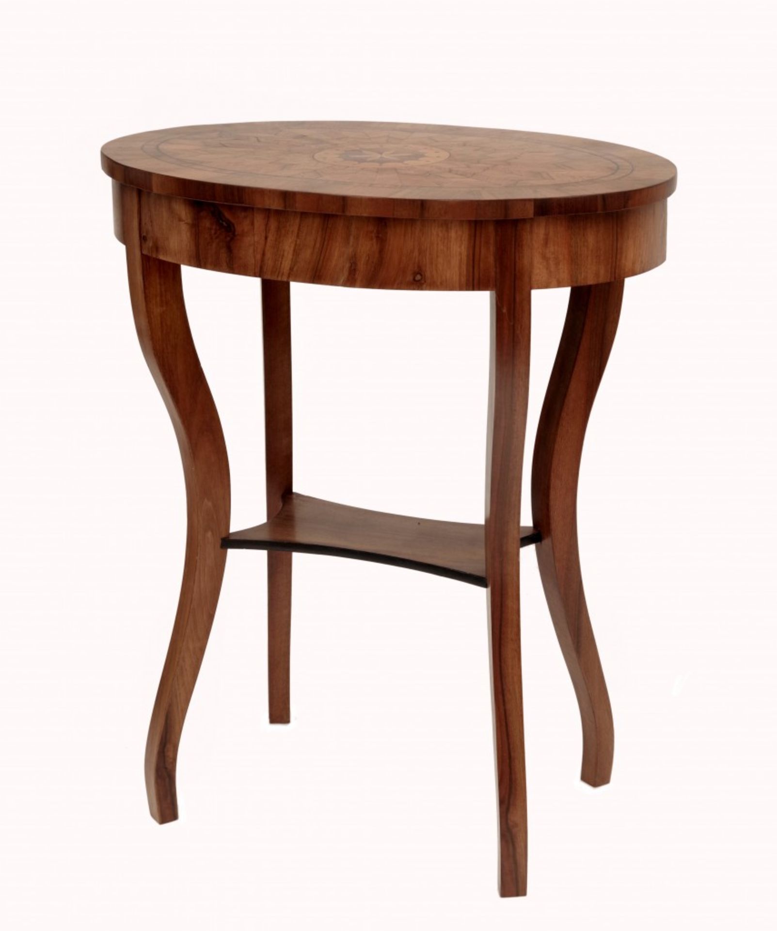 A Biedermeier Style Oval Side Table