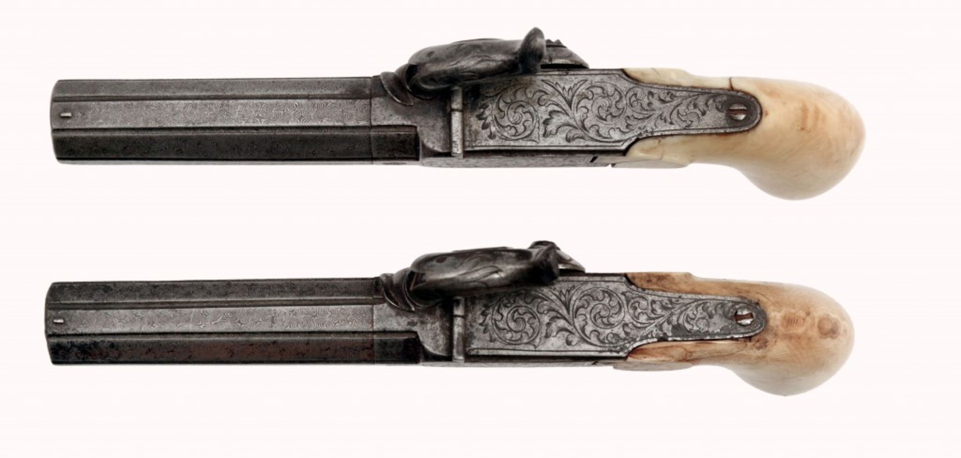 A Cased Pair of Percussion Pocket Pistols - Image 5 of 6