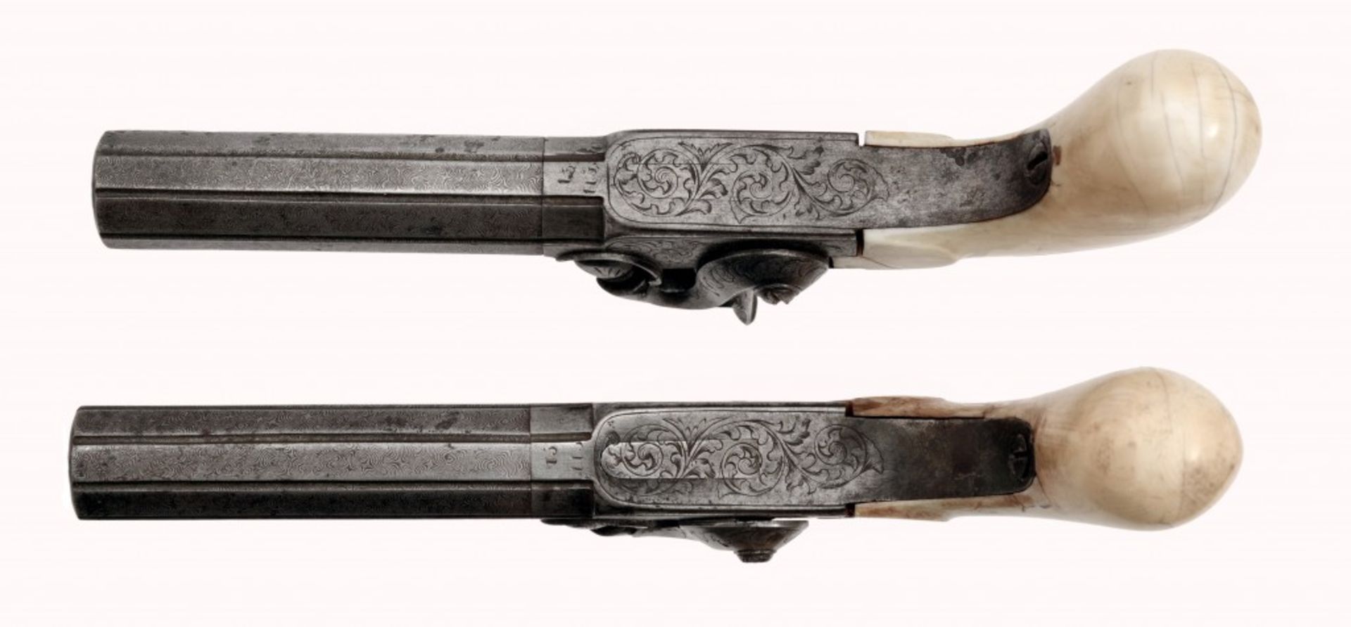 A Cased Pair of Percussion Pocket Pistols - Image 6 of 6