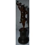 Bronzefigur, "Tänzerin"