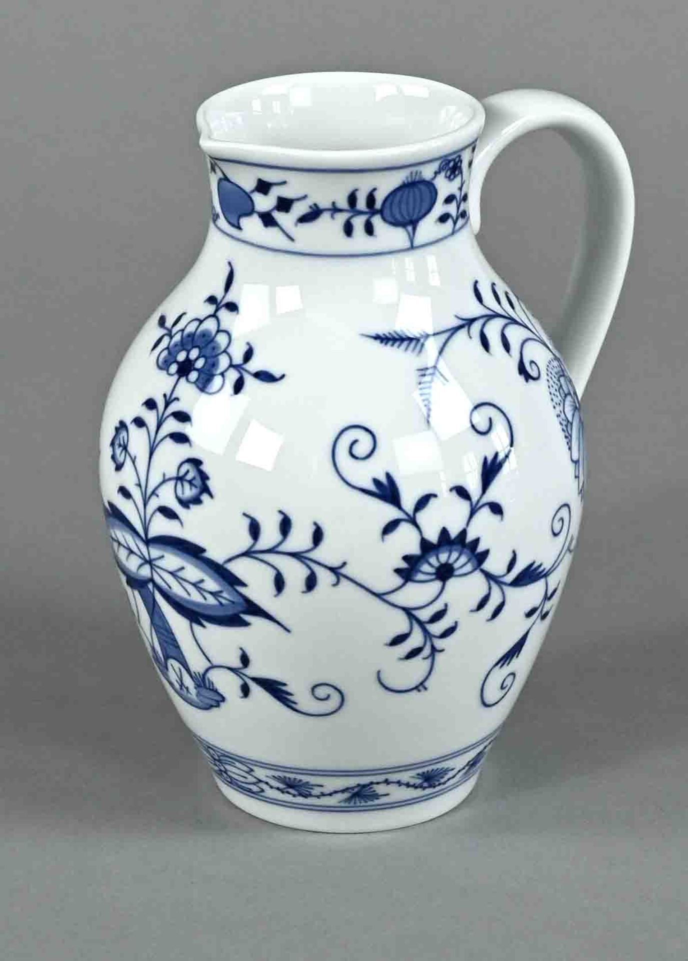 Wine jug, Meissen, blue sword mark Meissen, mark from 1934, 1st choice, height 17 cm