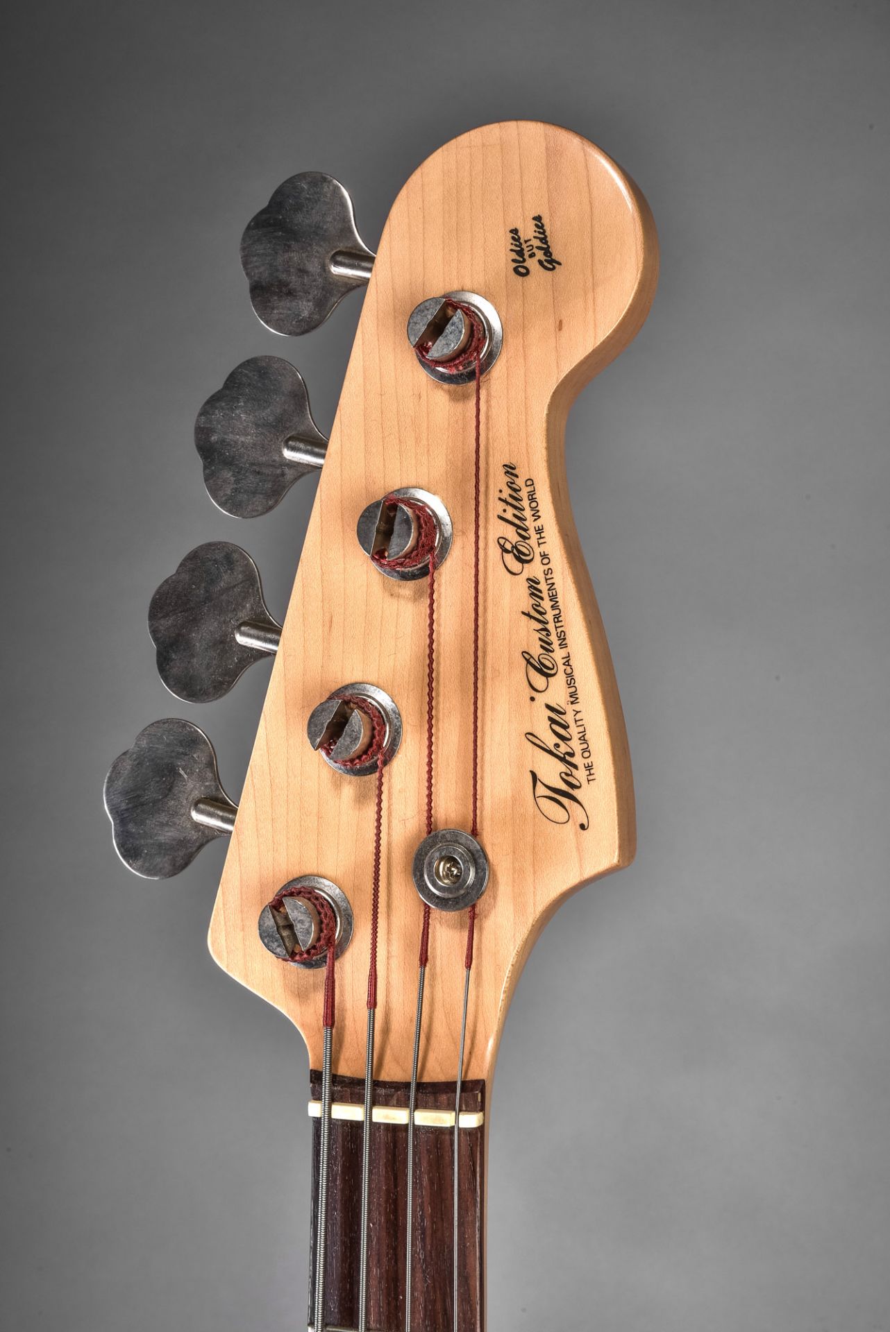 Vintage electric guitar, Tokai, Custom Edition Precision Bass "Oldies but Goldies". Red-orange, bla - Image 6 of 11