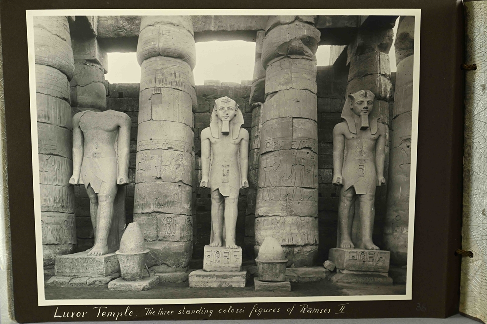 Two photo albums, Egypt, 1920s, silver gelatin prints on baryta paper. Partially inscribed on verso - Image 6 of 7