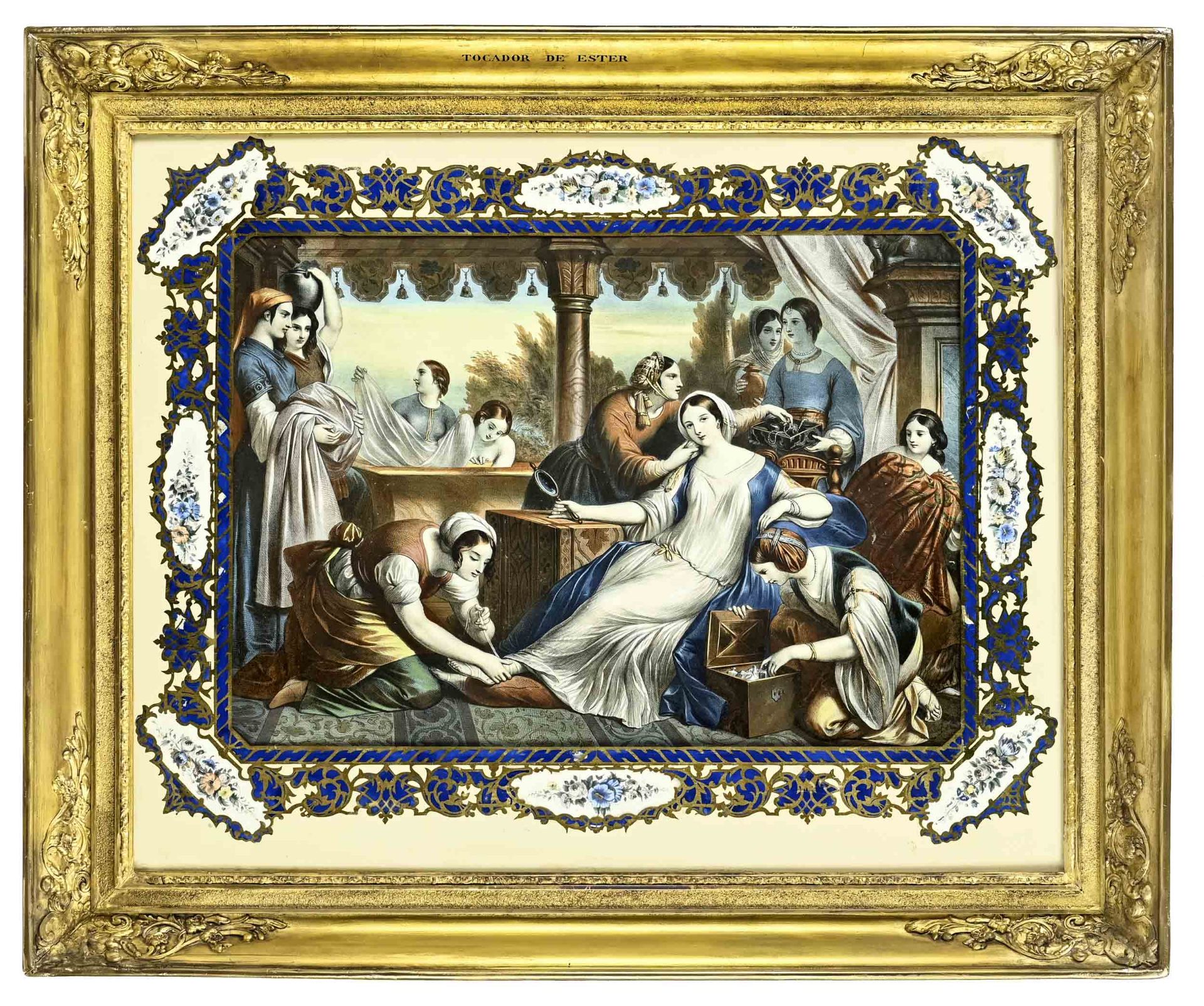 Devéria, Achille (1800-1857) - Lemercier, Alfred Léon (1831-1900) - Serie von 6 handkolorierten Lit - Bild 12 aus 22