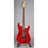 E-Gitarre, Schecter Traditional Van Nuys, Nr 92275, USA, 6-saitig, Solid Body mit doppeltem Cutaway