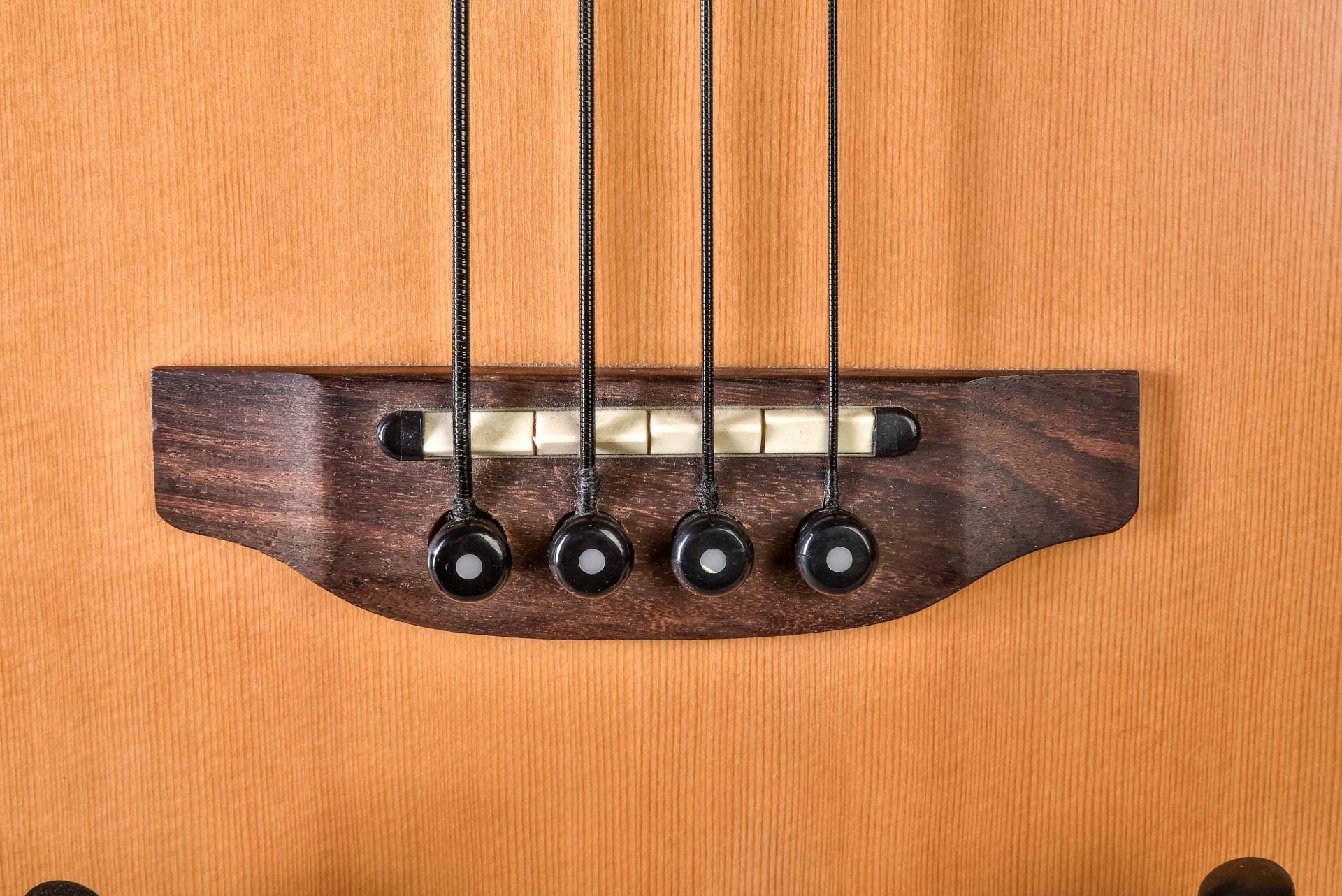 Fretless acoustic bass, crafter, model BA-400EQ / FL, top spruce, bottom ash, neck mahogany, fretbo - Image 4 of 14