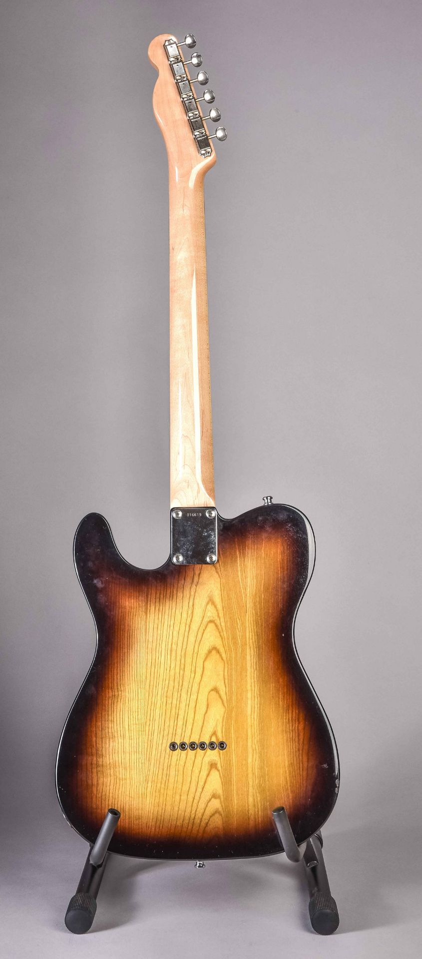 Electric guitar, Tokai "Breezysound" (Tele). Light brown, black rimmed sunburst solid body with whi - Image 9 of 14