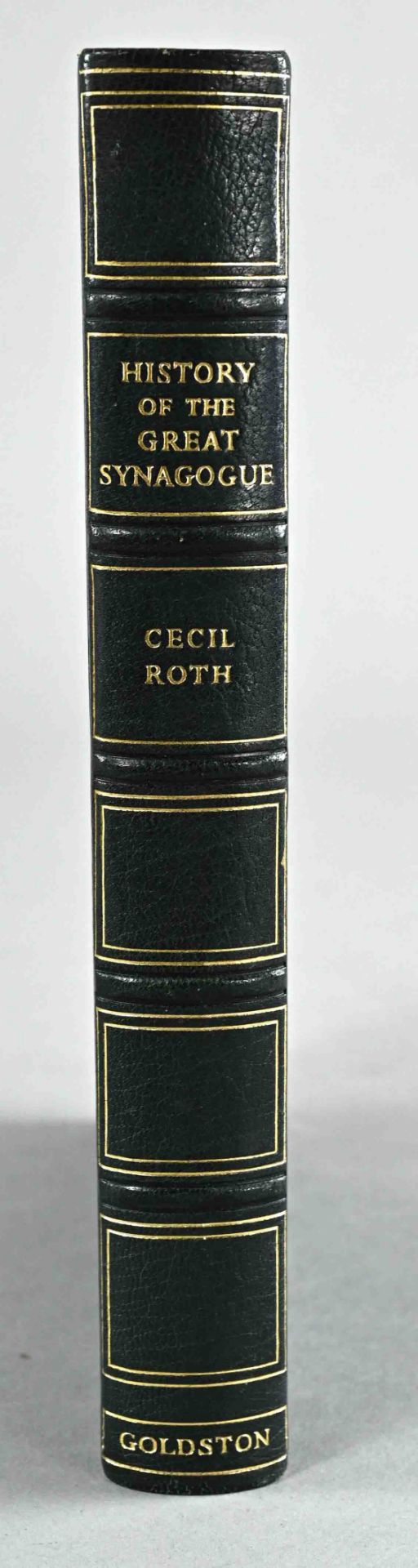 Dr. Roth, Cecil (1899 London - 1970 Jerusalem), "The great Synagogue London 1690 - 1940", History o