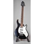 E-Gitarre, Washburn, Maverick Series, BT-3, 6-saiting mit drei single coil Pickups, schwarzem solid