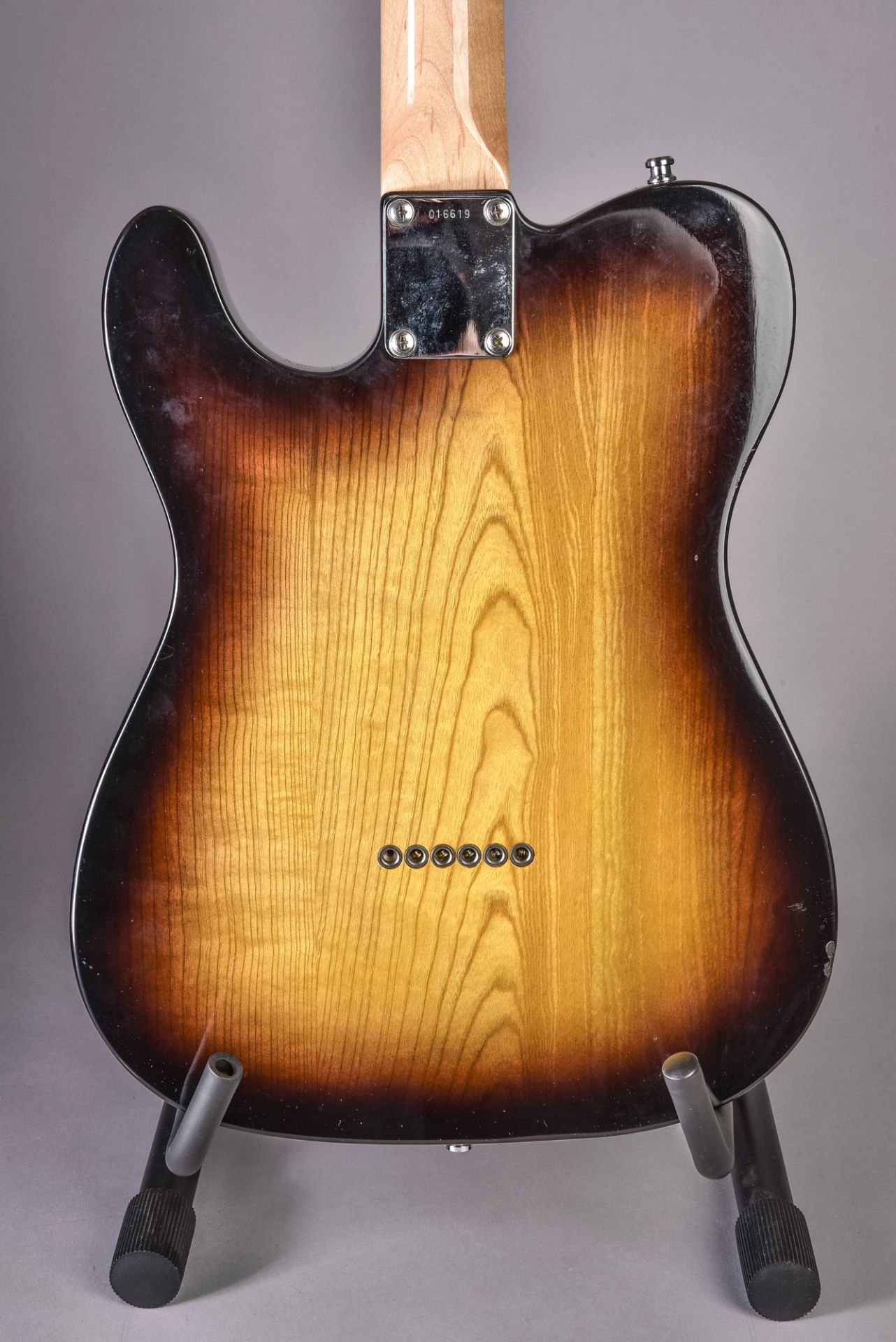 Electric guitar, Tokai "Breezysound" (Tele). Light brown, black rimmed sunburst solid body with whi - Image 12 of 14