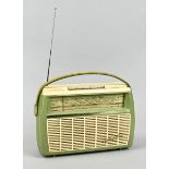 Rundfunkempfänger/Radio, Philips, Deutschland um 1960/61, Plastikgehäuse, Thermoplast, Modell Geor