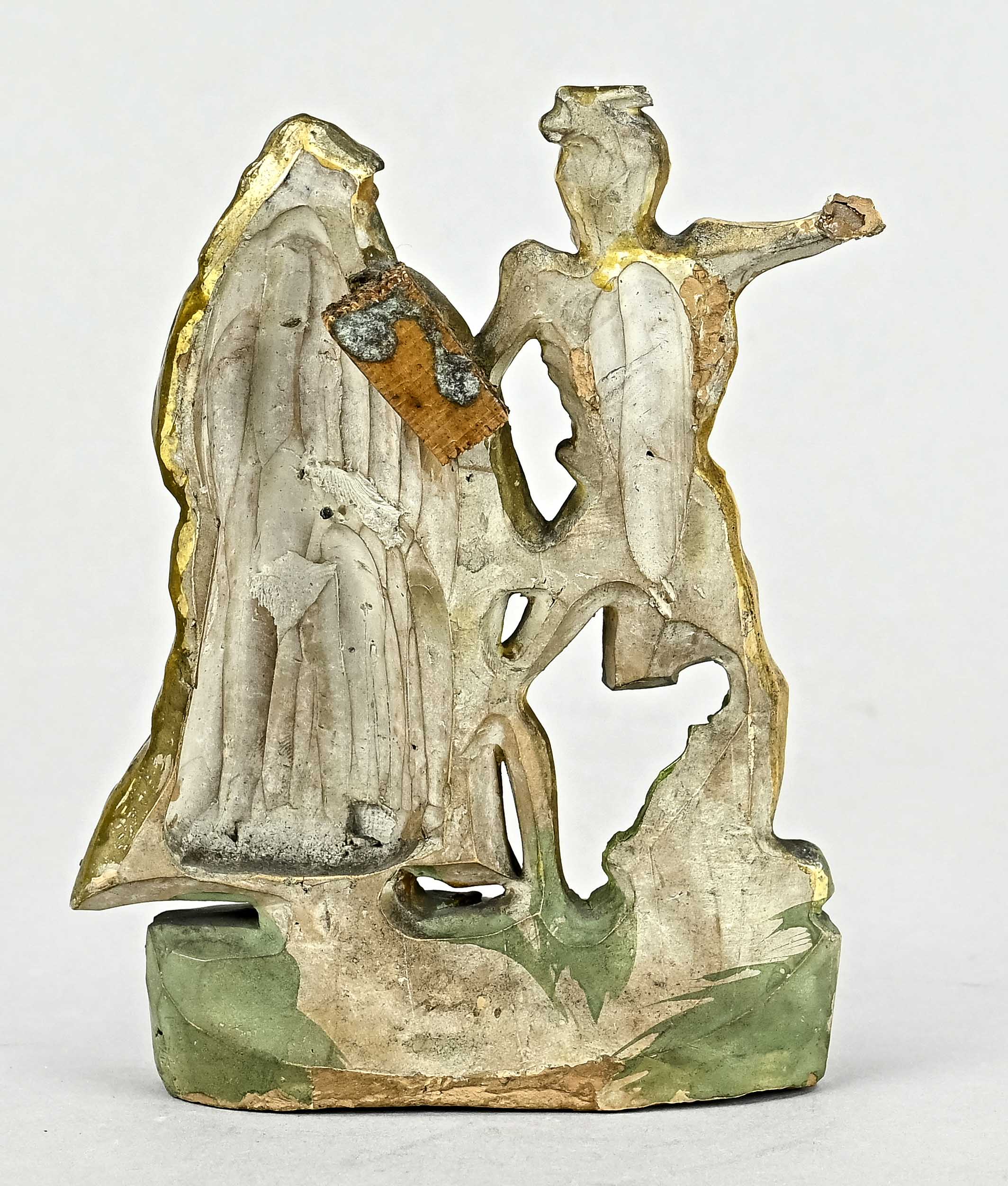 Zizenhausener Figur, Basel, 19. Jh., "Totentanz" von Anton Sohn, 1. H. 19. Jh. - Bild 2 aus 3