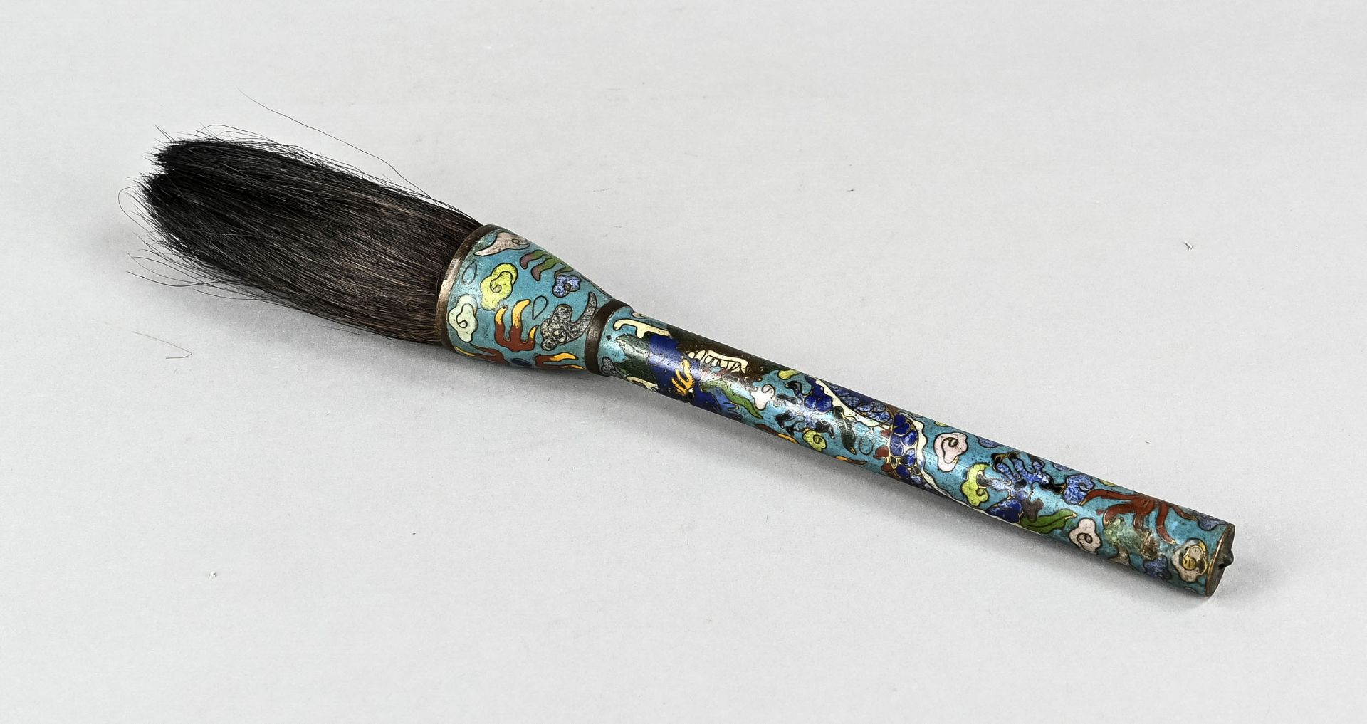 Calligraphy brushes, China, painting brushes, Chinese writing brushes made of real hair, handle in  - Image 2 of 2