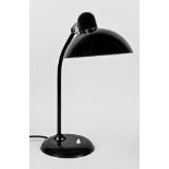 Kaiser Tischlampe, Deutsch um 1940, Höhe 47 cm, Fuß Dm 18 cm