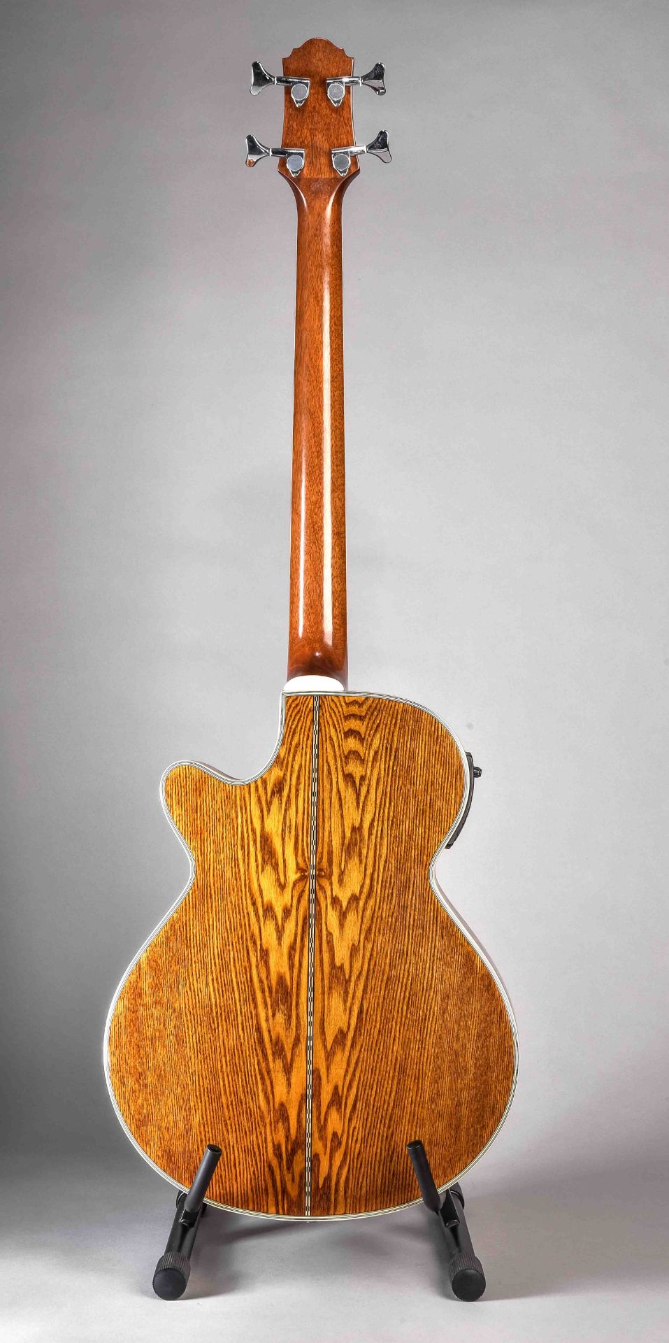 Fretless acoustic bass, crafter, model BA-400EQ / FL, top spruce, bottom ash, neck mahogany, fretbo - Image 8 of 14