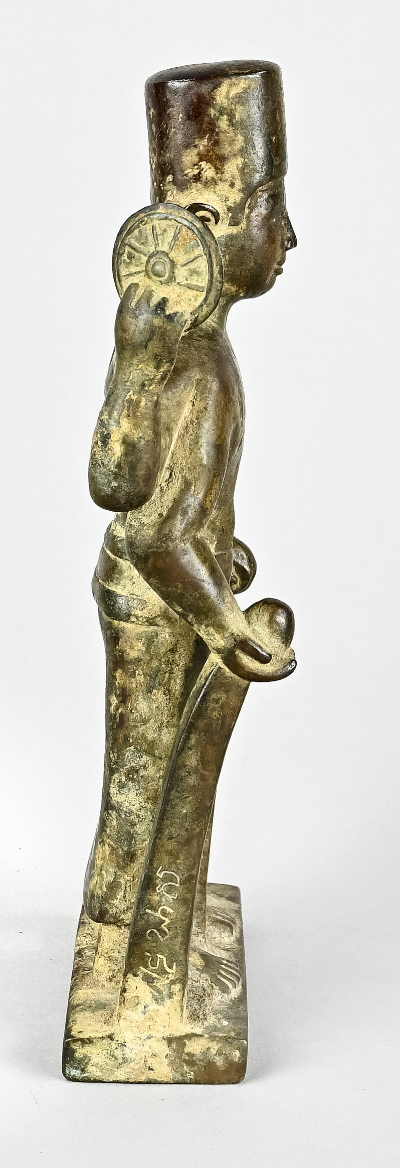 Bronzefigur, Südostasien, "Gottheit  Vishnu",  - Bild 2 aus 7