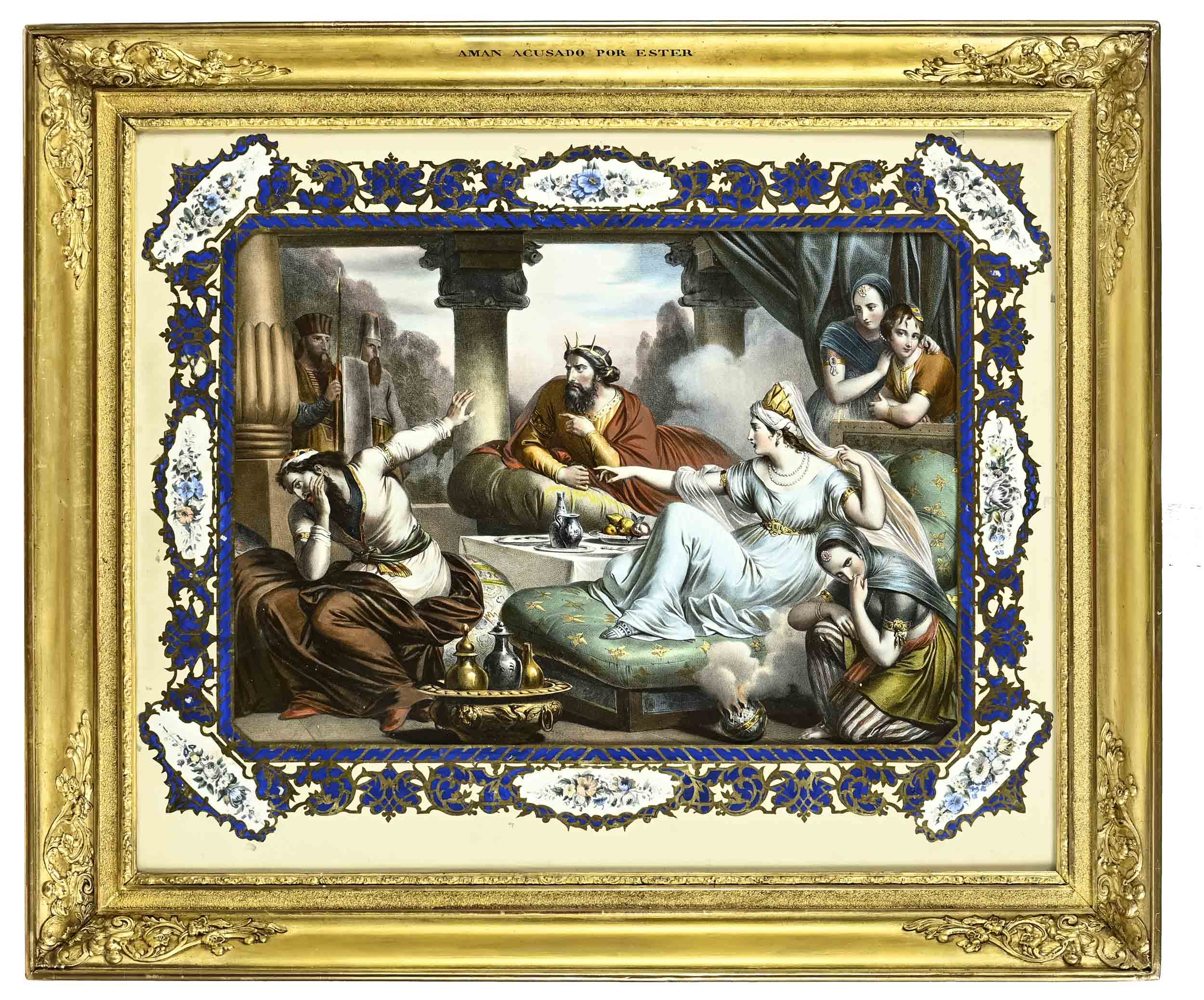 Devéria, Achille (1800-1857) - Lemercier, Alfred Léon (1831-1900) - Serie von 6 handkolorierten Lit