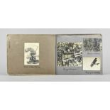 Fotoalbum, um 1914/18, Aufnahmen von Dünkirchen, Brügge, Berlin, Landschaftsaufnahmen und Luftaufna