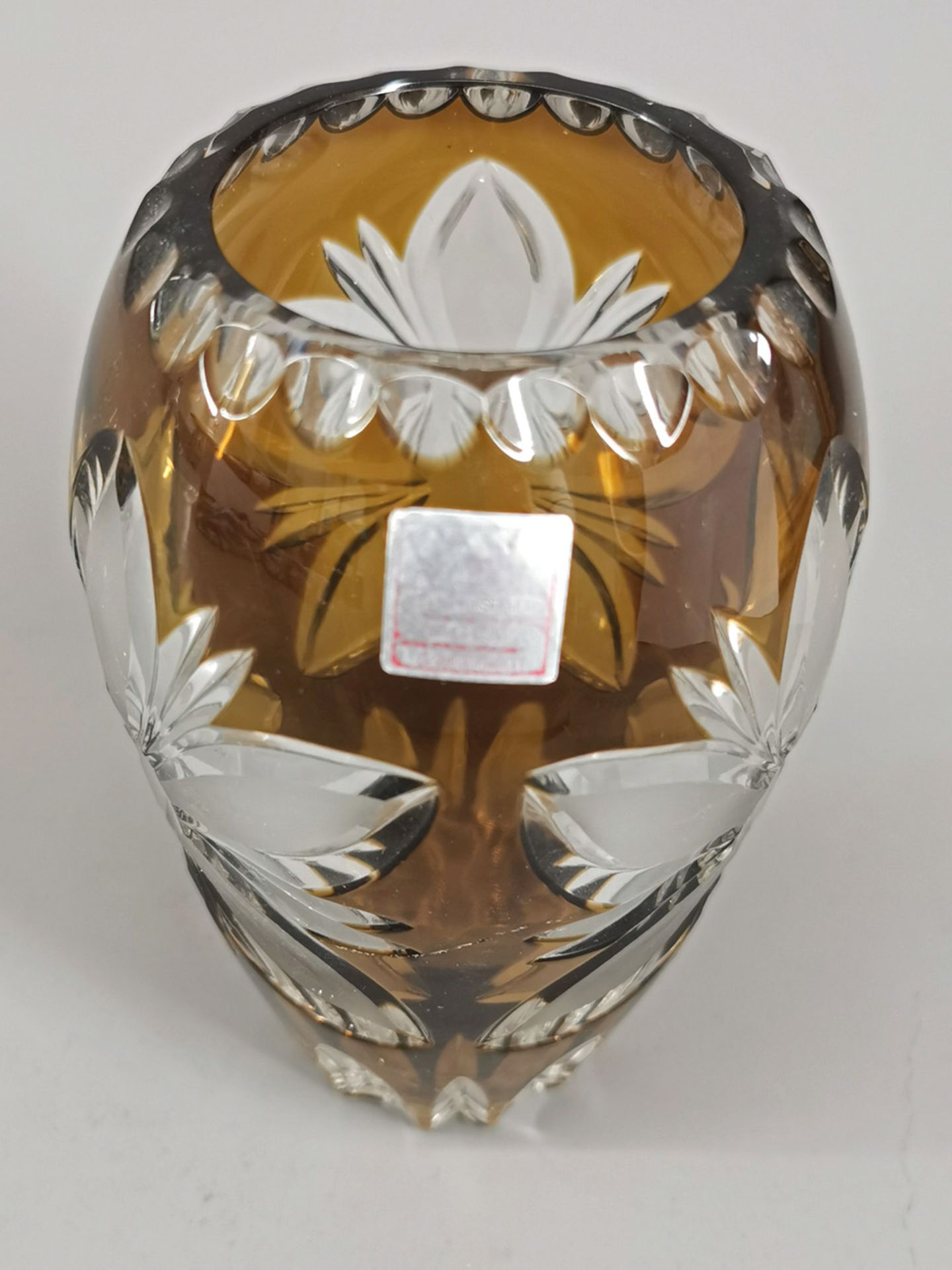Überfang-Vase Blüte - Image 3 of 3