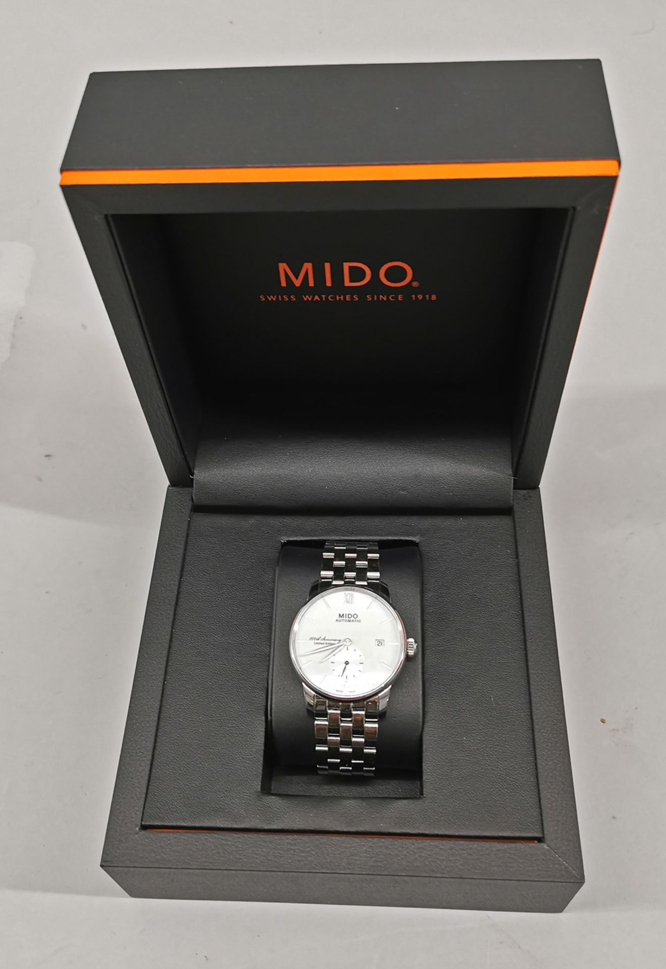 Mido Automatic Baroncelli Uhr 100th Anniversary Limited Edition