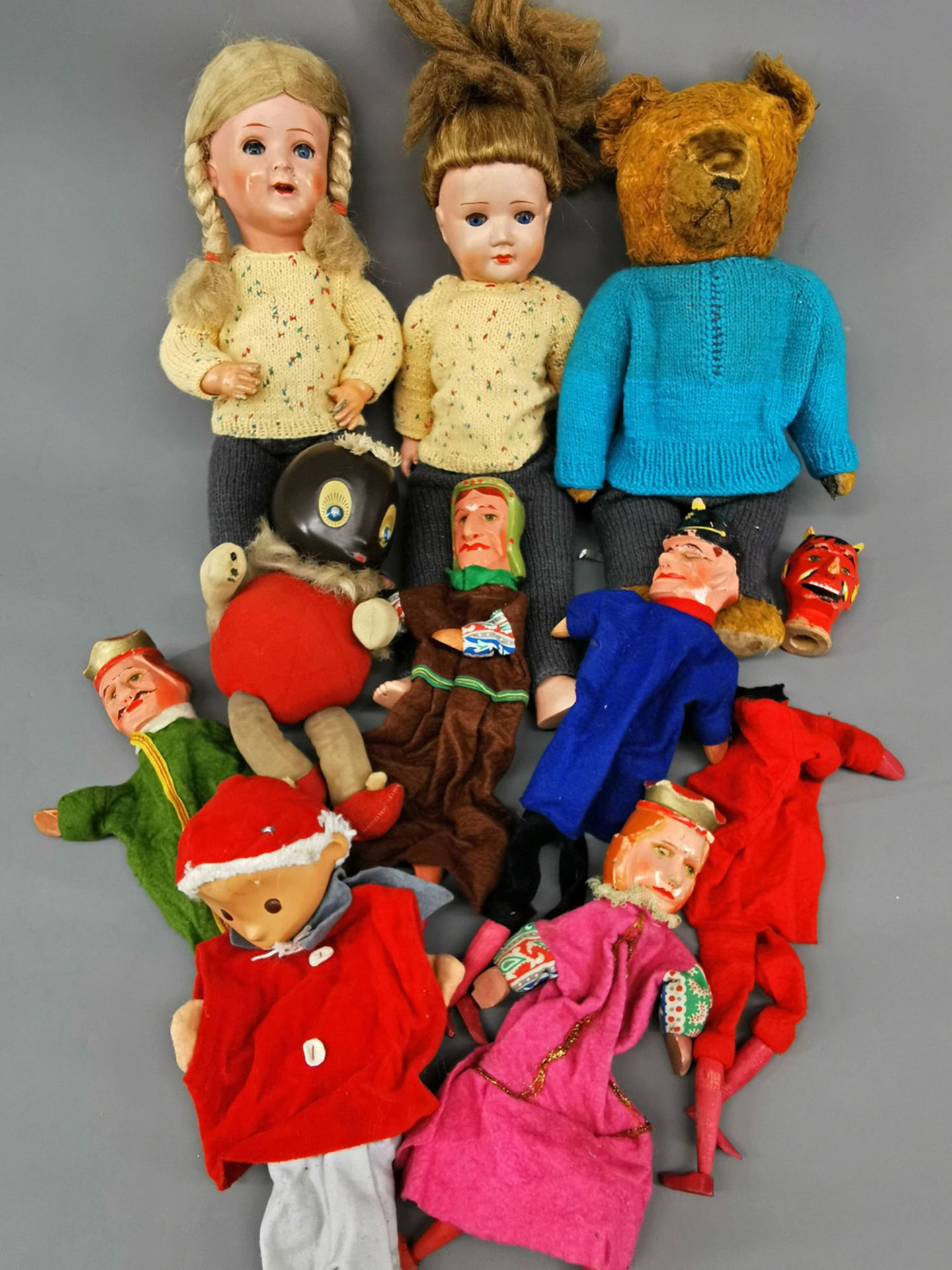 Konvolut Puppen und Teddy - Image 2 of 2