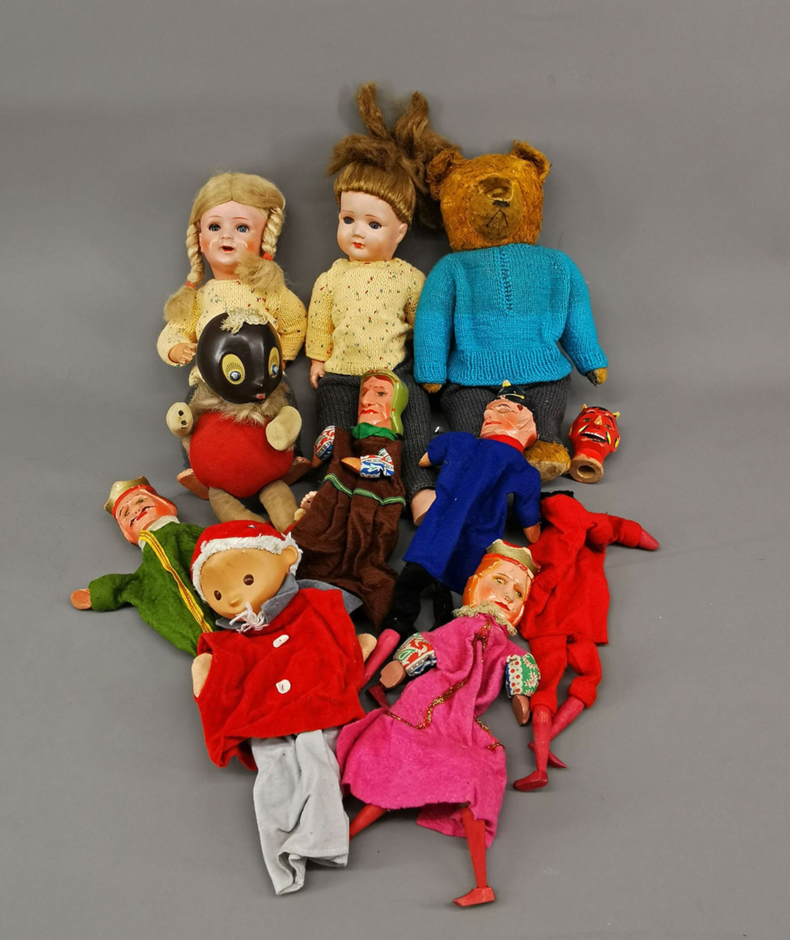 Konvolut Puppen und Teddy