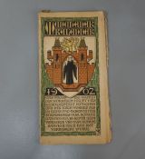 MÜNCHENER KALENDER VON 1902