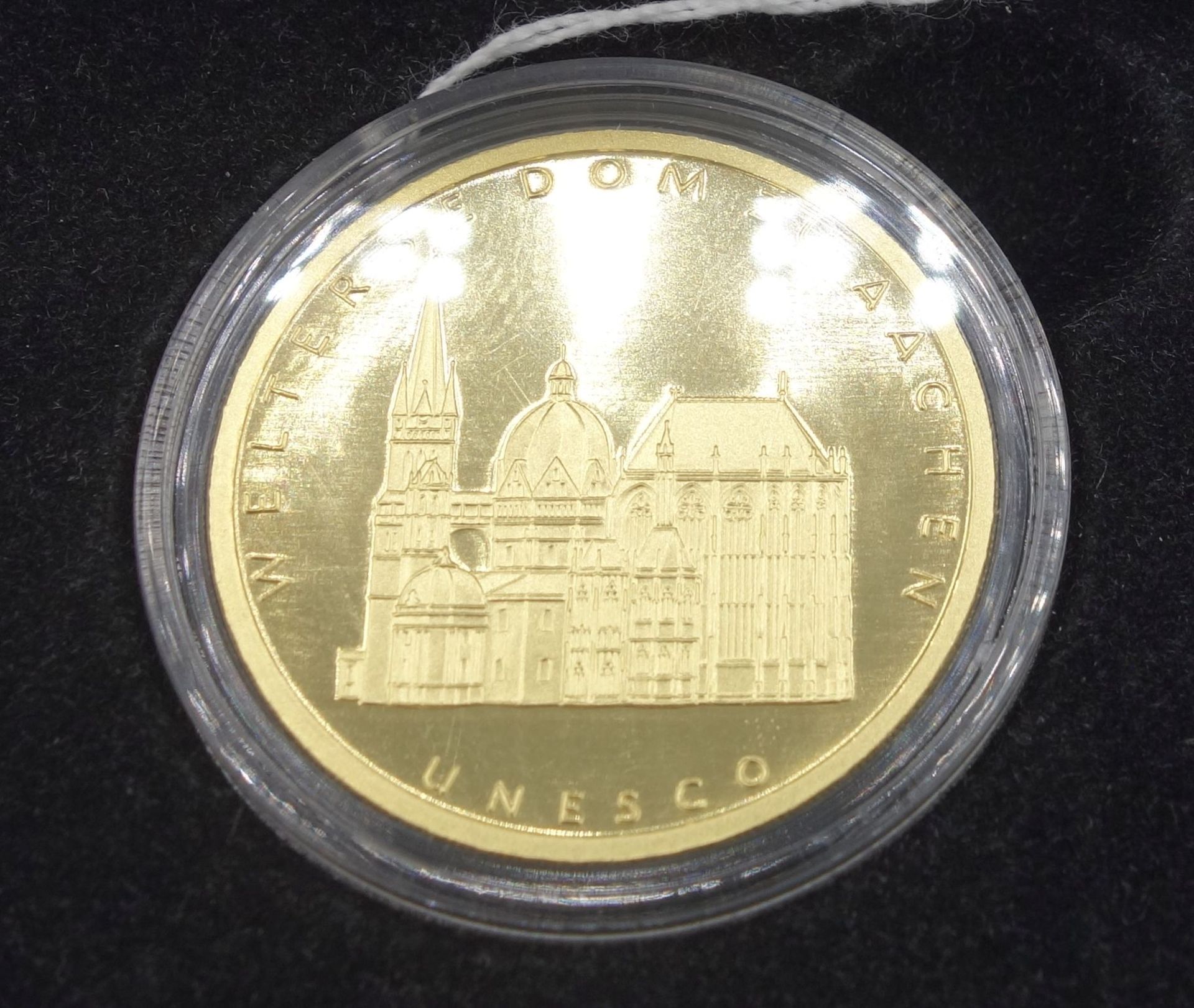 100 € GOLDMÜNZE "DOM ZU AACHEN" - Bild 2 aus 3