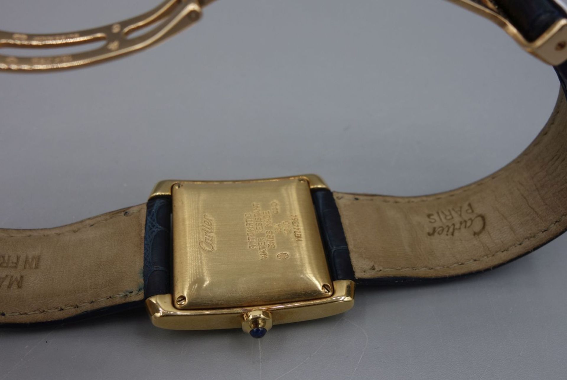 ARMBANDUHR CARTIER TANK FRANCAISE - Image 8 of 9