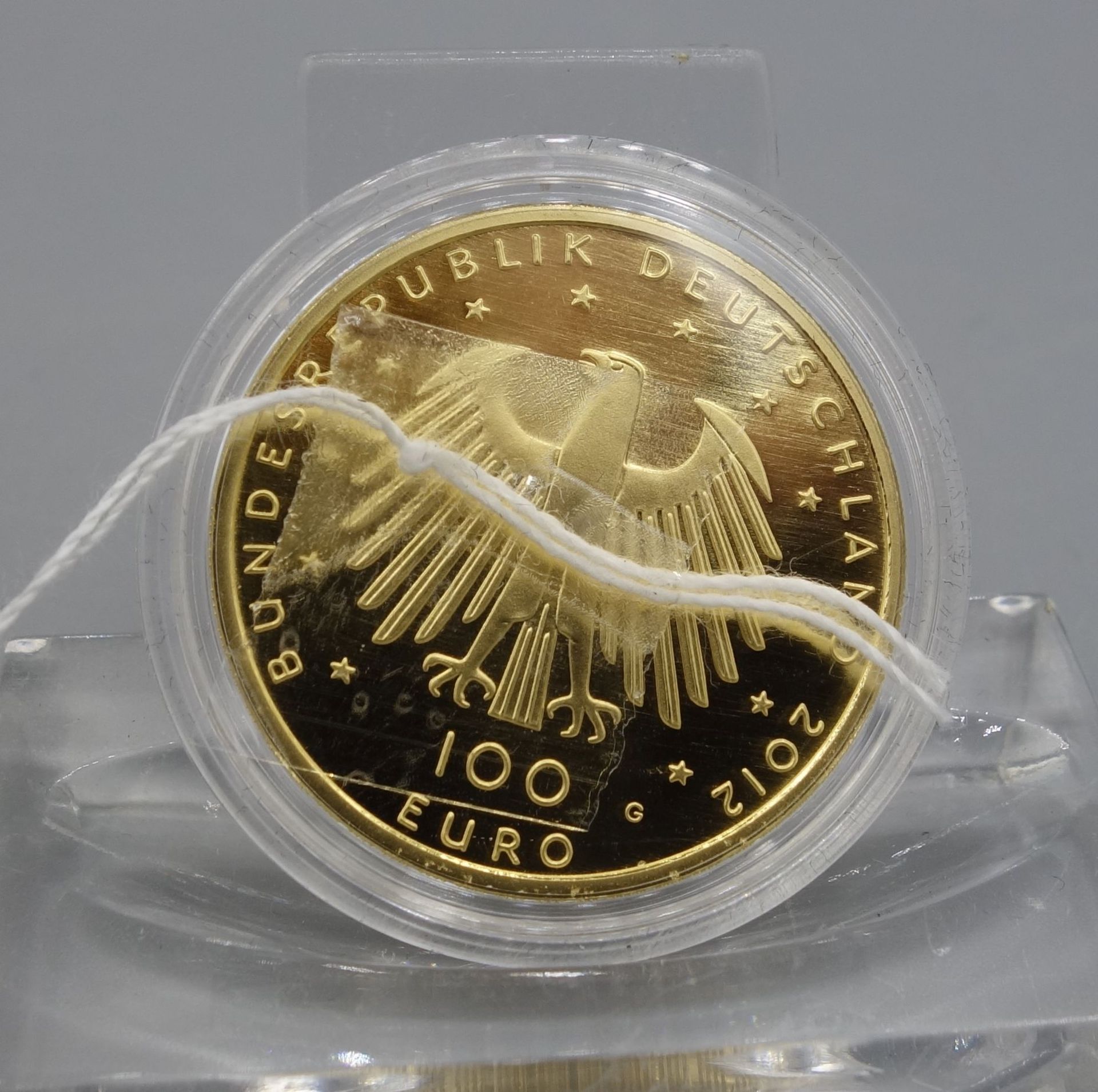 100 € GOLDMÜNZE "DOM ZU AACHEN" - Image 3 of 3