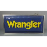 JEANS - WERBESCHILD "WRANGLER"