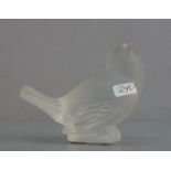 LALIQUE GLASFIGUR / PAPERWEIGHT "VOGEL"