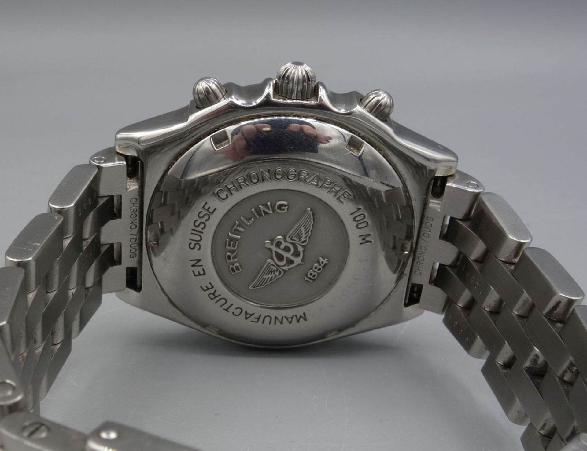 ARMBANDUHR: BREITLING CHRONOMAT 1884 - Image 4 of 9