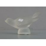 LALIQUE GLASFIGUR / PAPERWEIGHT "VOGEL"