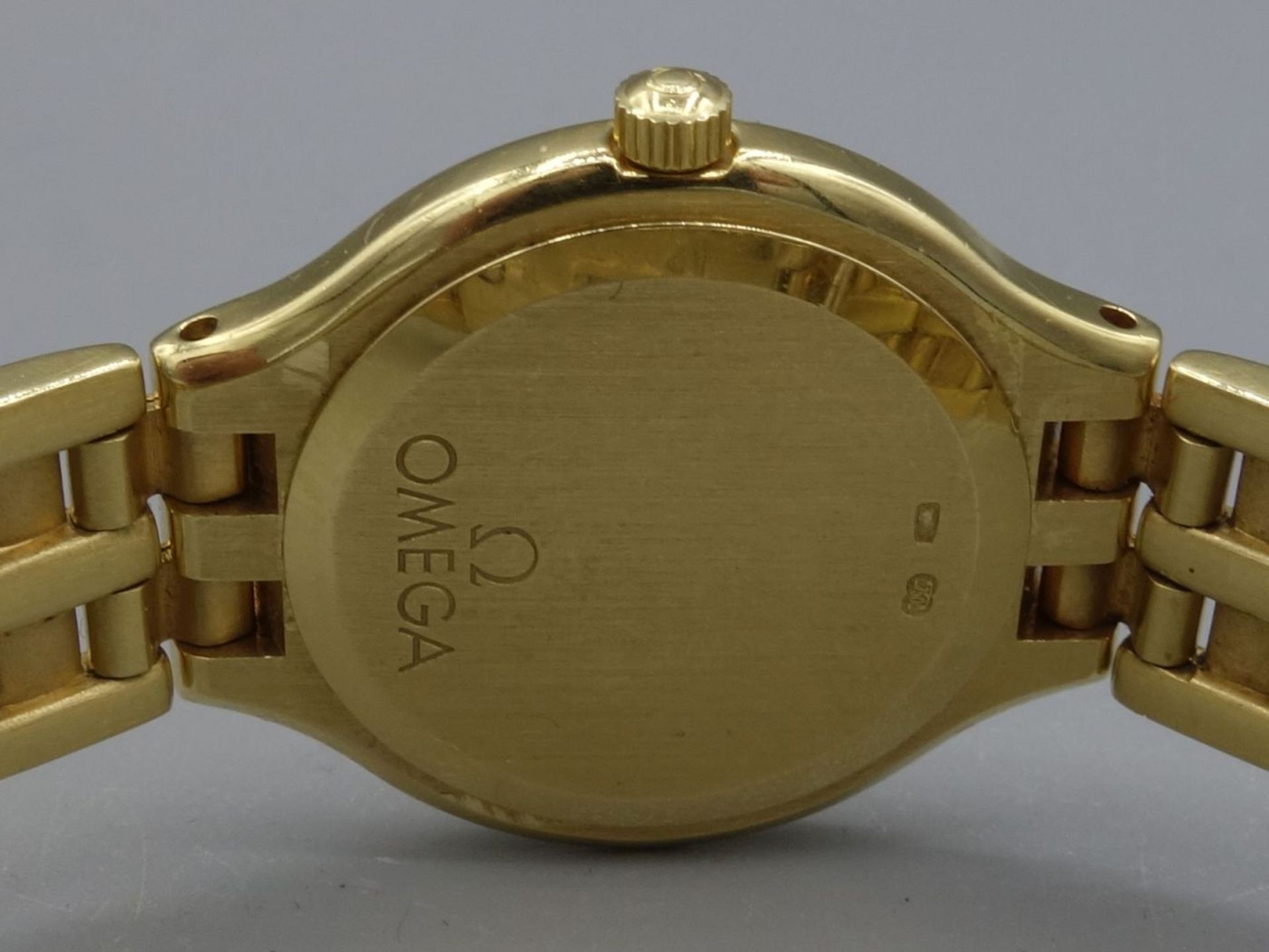 GOLDENE OMEGA - DAMENARMBANDUHR "YIN UND YANG" - Bild 4 aus 5