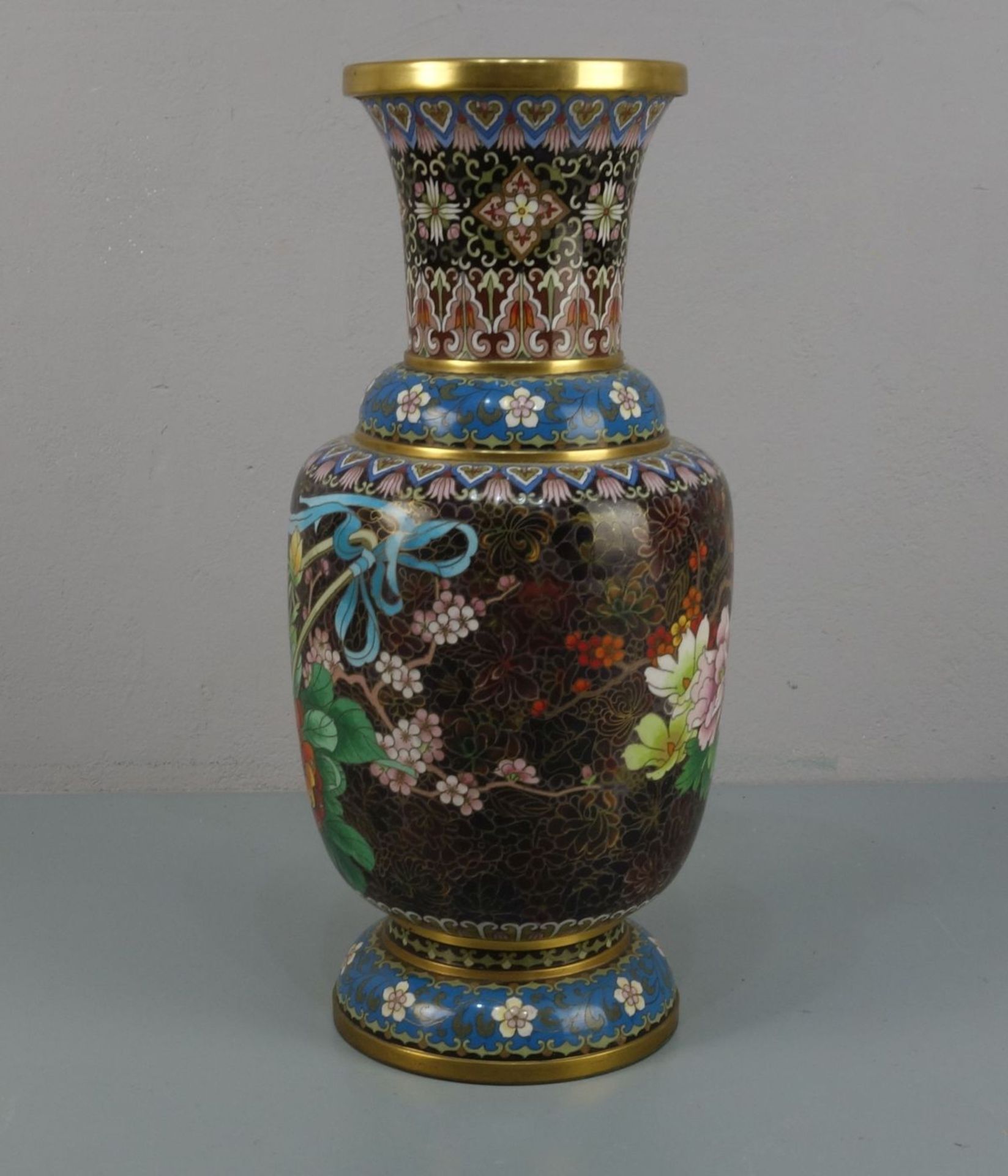 CLOISONNÉ - VASE - Bild 2 aus 4