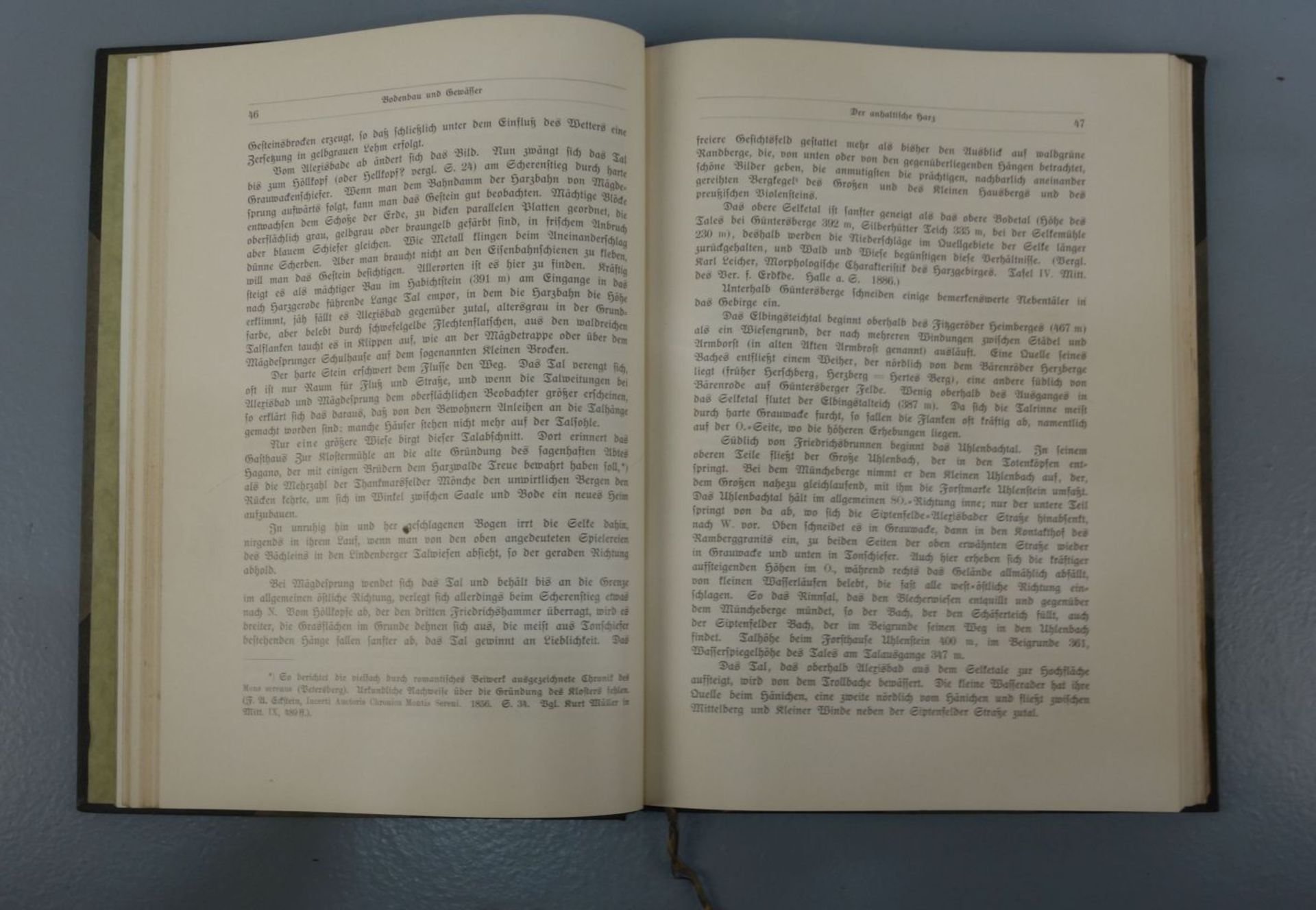 PAAR BÜCHER VON 1907: Landeskunde des Herzogtums Anhalt (Bd. 1 und 2) - Bild 3 aus 3