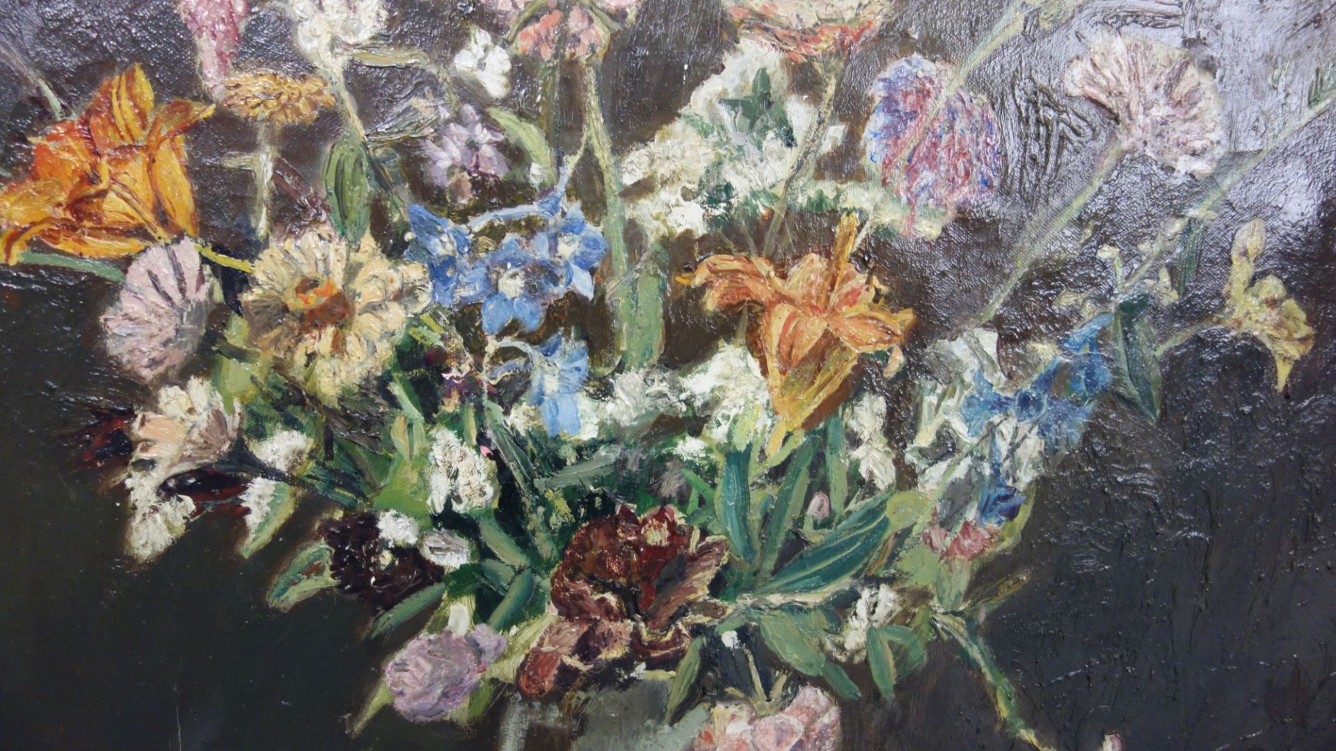 THEODOR ROSENHAUER - GEMÄLDE: "Blumenstillleben" - Bild 7 aus 15