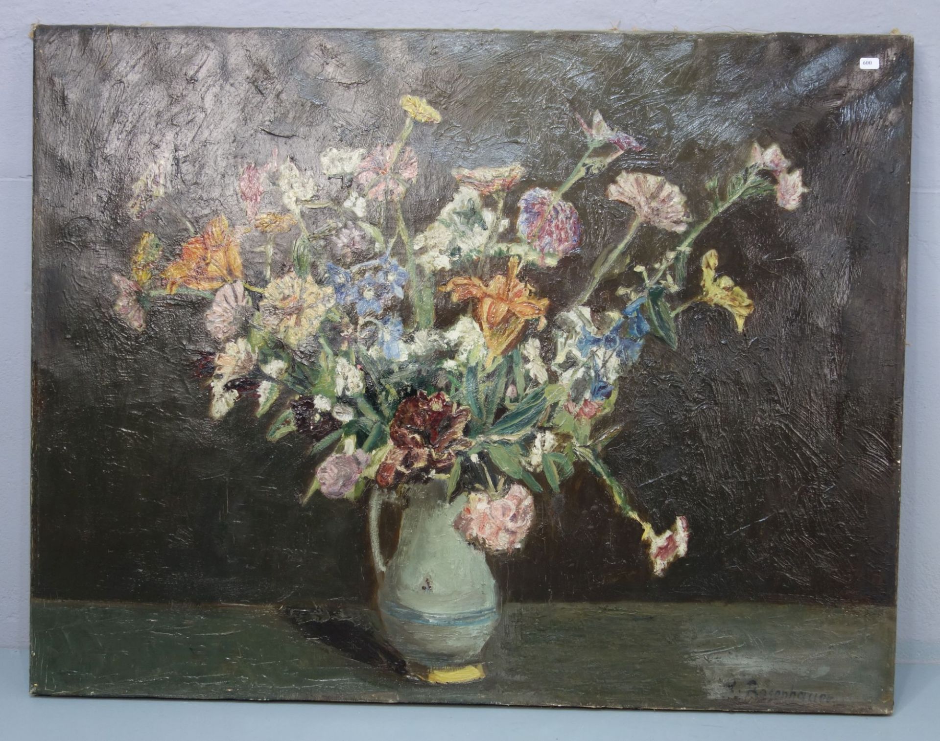 THEODOR ROSENHAUER - GEMÄLDE: "Blumenstillleben" - Bild 13 aus 15