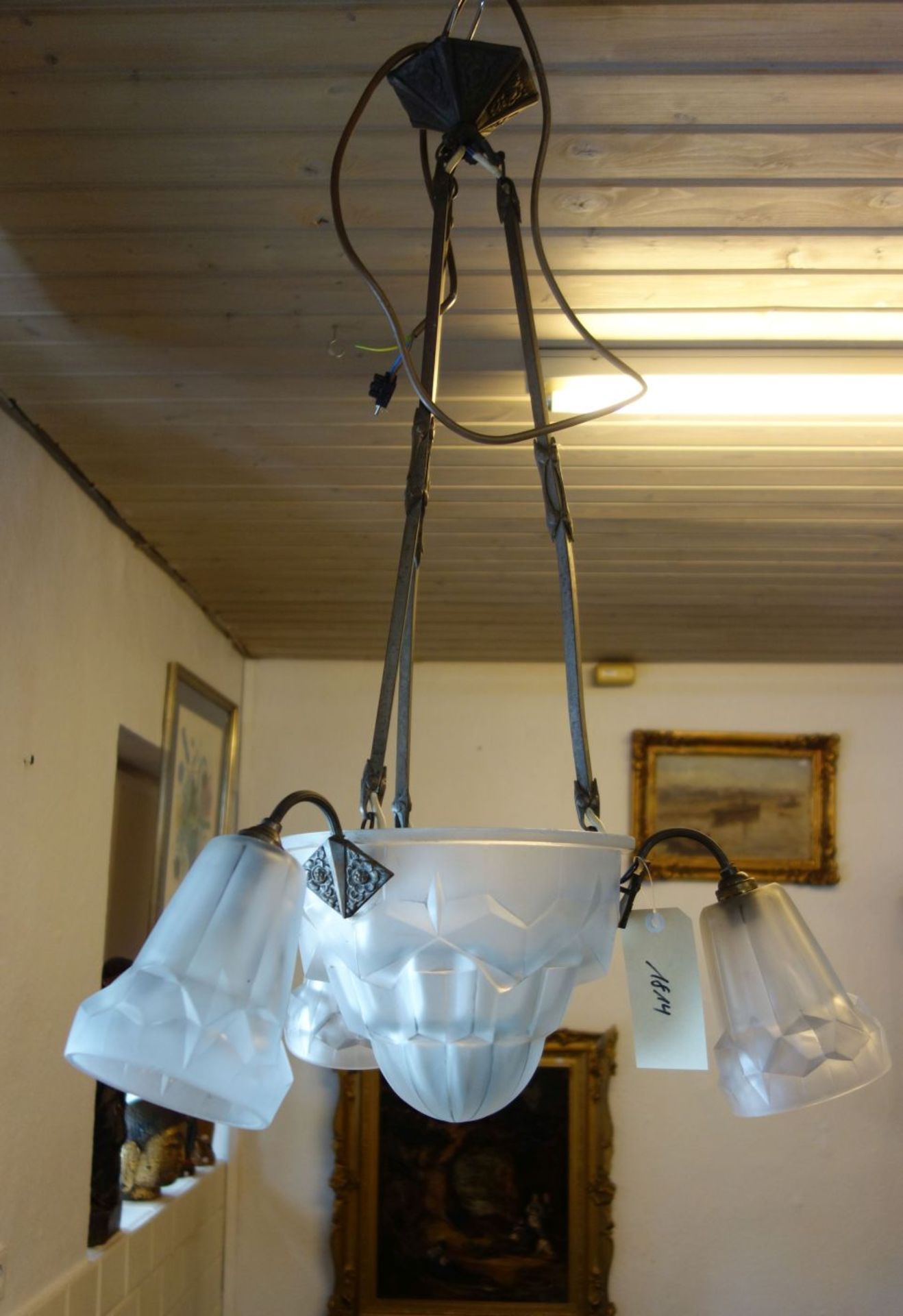 DEGUÉ - LAMPE / DAVIDE GUERION - ART DÉCO LAMPE