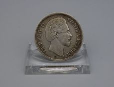 MÜNZE 5 Mark, König Ludwig II VON 1876