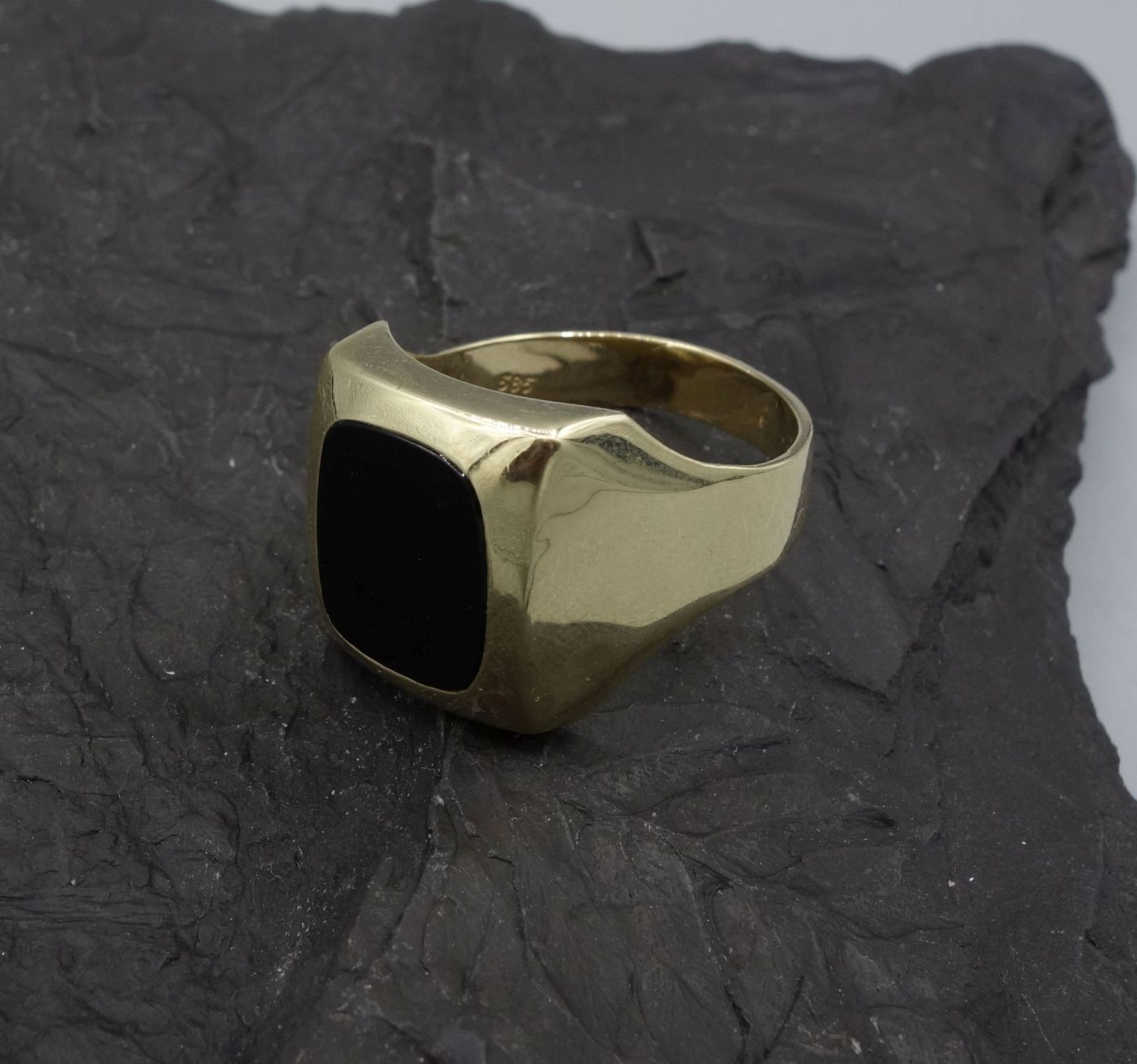 RING / SIEGELRING - 585er Gelbgold