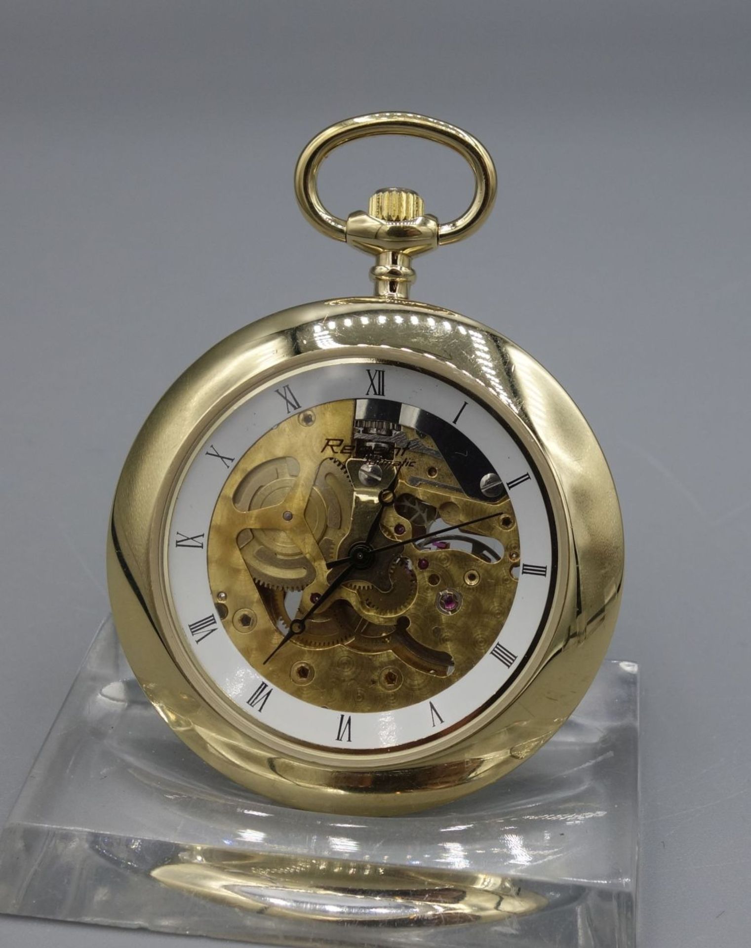 SKELETT-TASCHENUHR REGENT