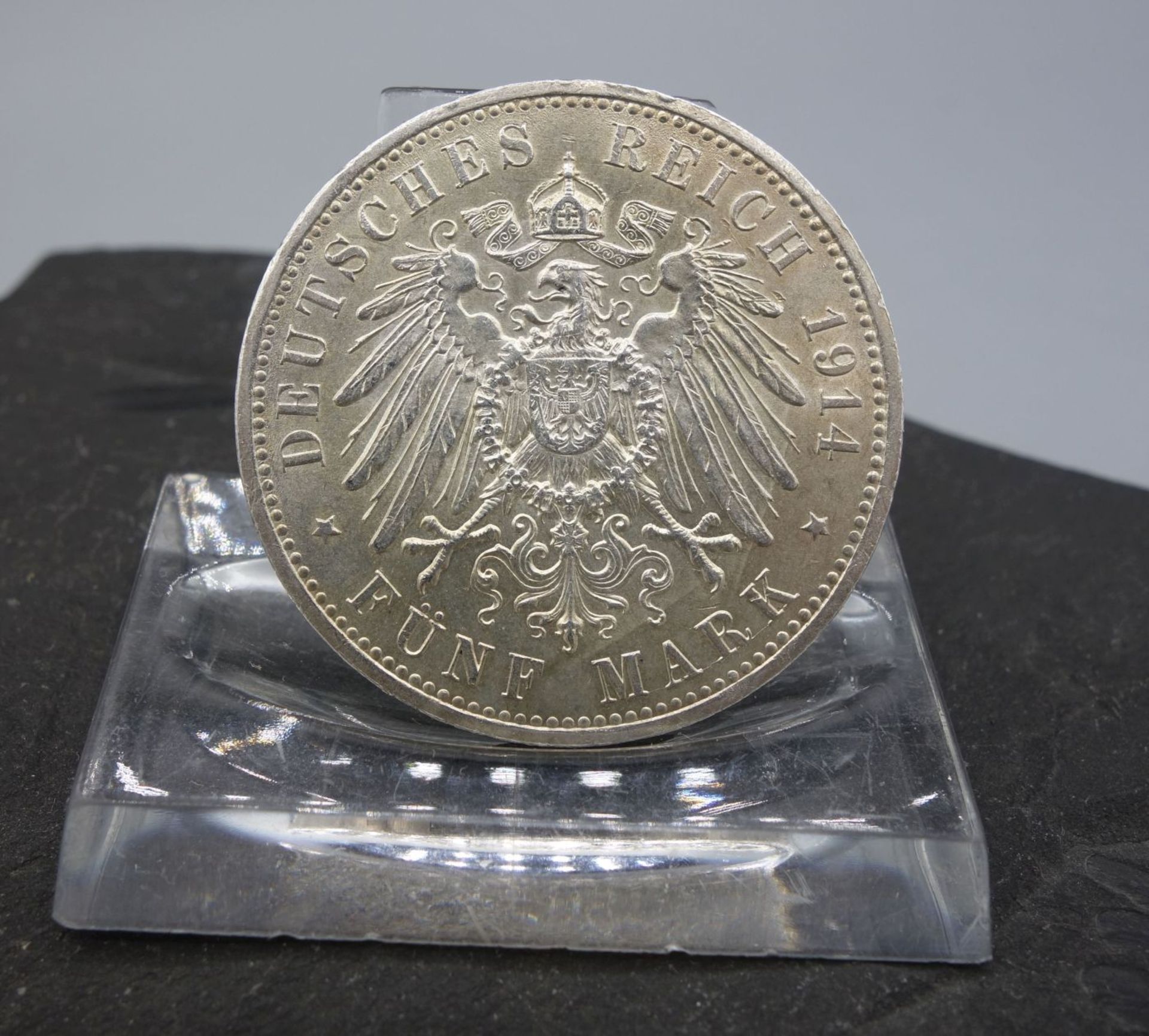 SILBERMÜNZE 5 MARK (1914) - Bild 2 aus 2