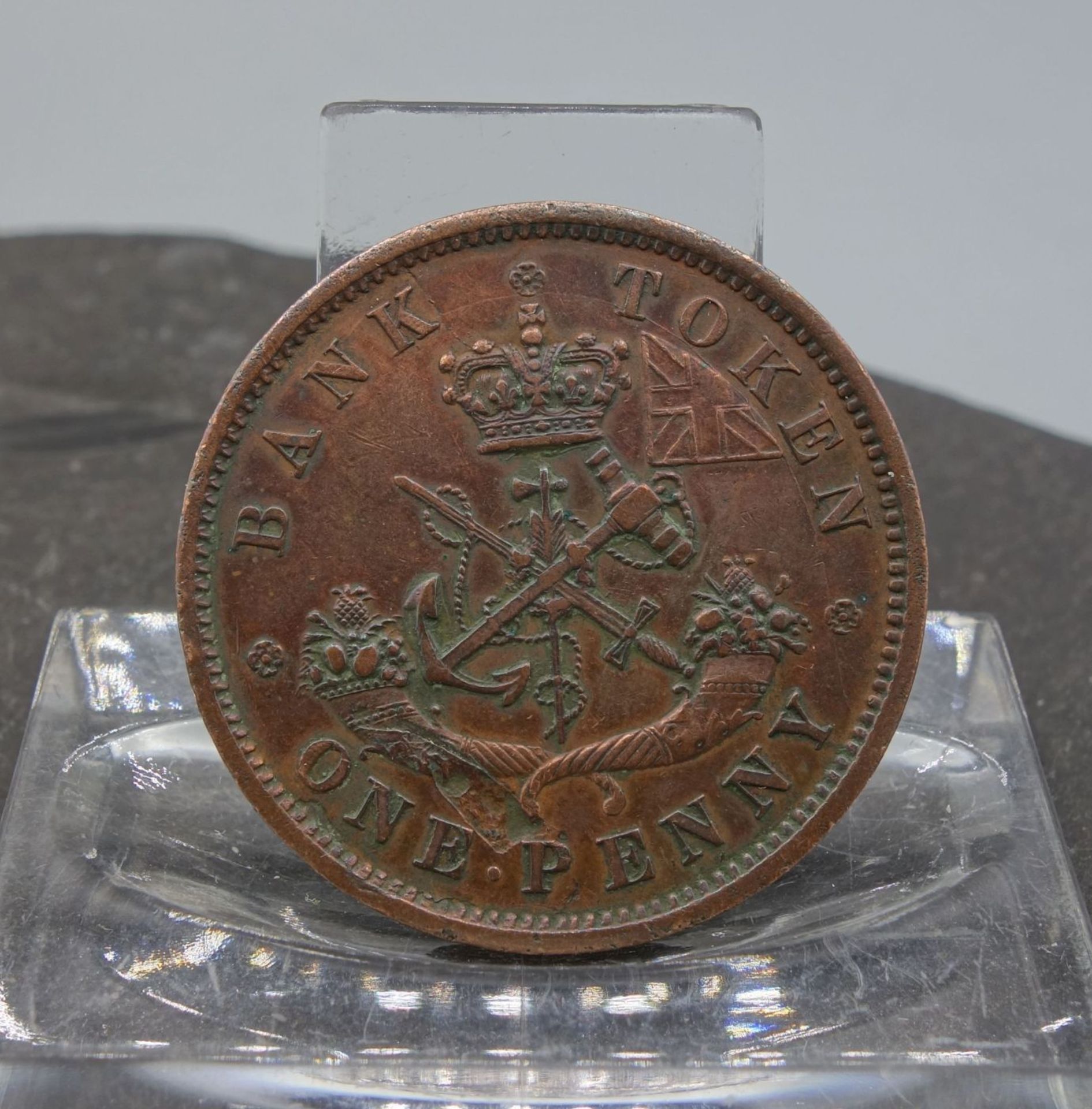 KANADISCHE MÜNZE - ONE PENNY (1852)