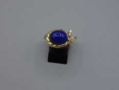 RING MIT LAPISLAZULI