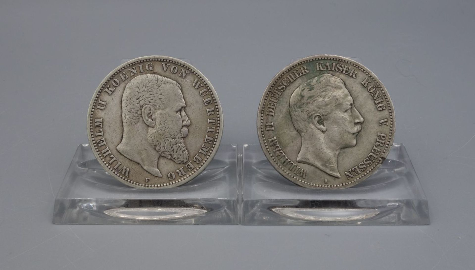 MÜNZEN (Deutsches Reich 1898 und 1900): 5 Mark