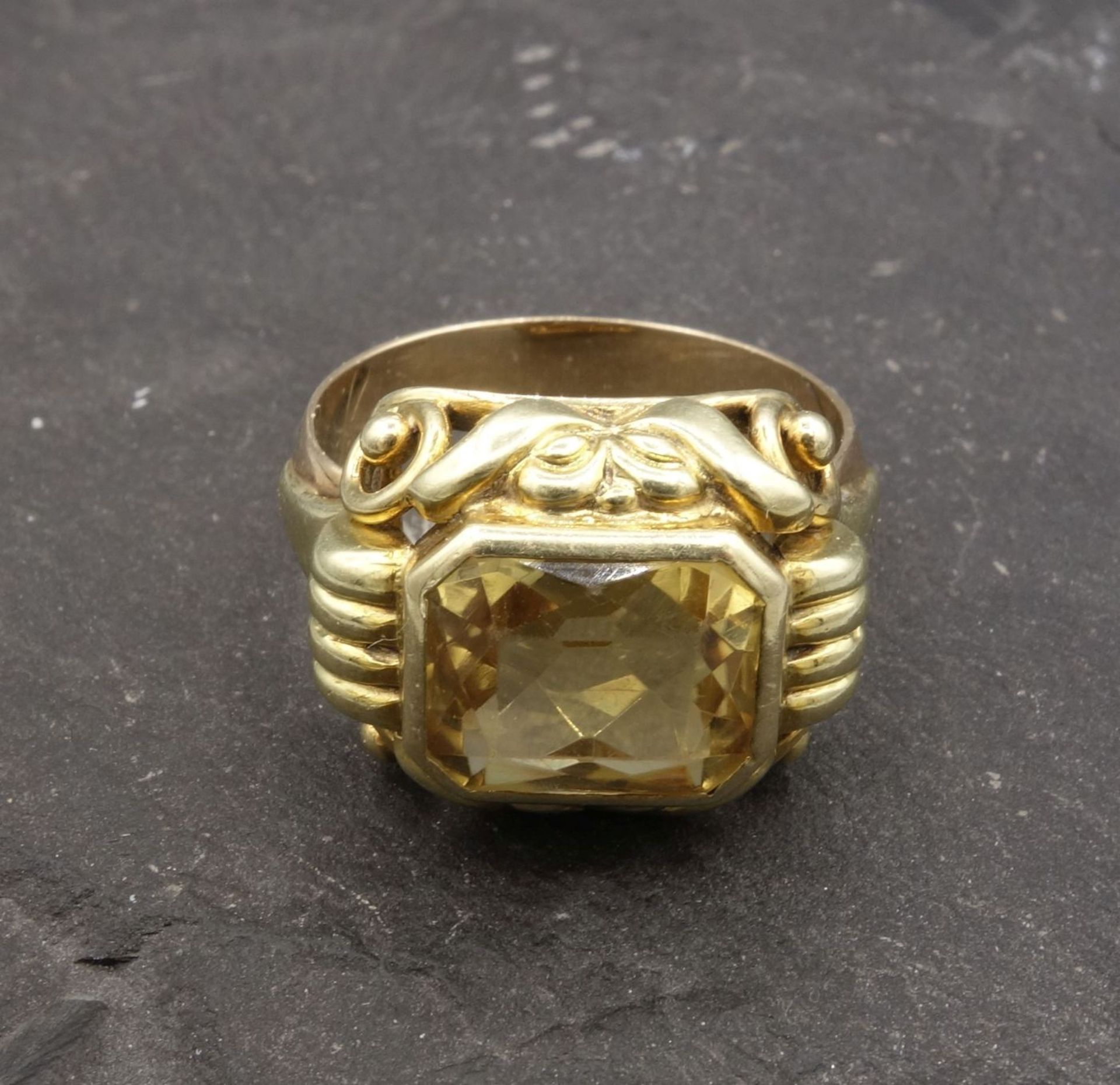 RING - 585er Gelbgold - Bild 3 aus 4