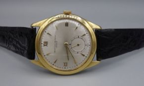 GOLDENE VINTAGE ARMBANDUHR VACHERON & CONSTANTIN