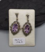 OHRHÄNGER MIT AMETHYST